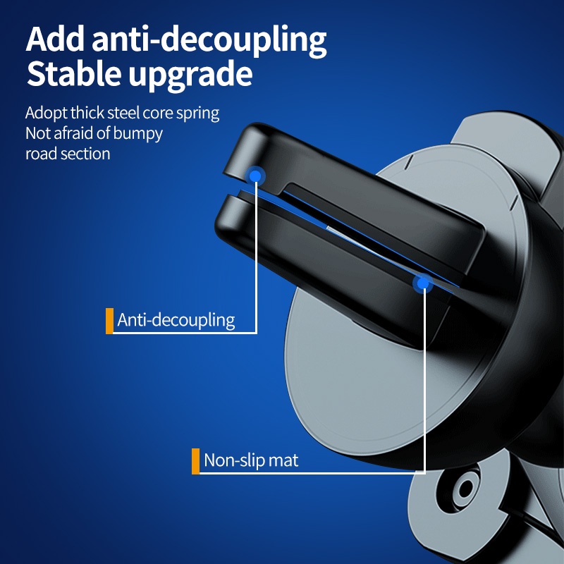 Giá đỡ điện thoại HdoorLink xoay 360 độ hỗ trợ GPS thông dụng cho xe hơi