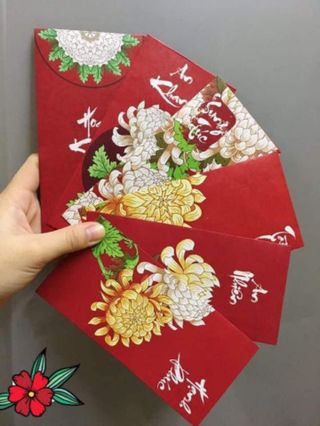 [Mua 4 tặng 1] Bao lì xì cao cấp