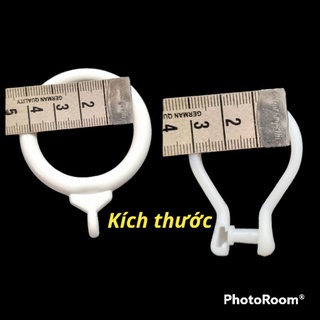 10 bộ khoen rèm ,pas treo ,móc dây.