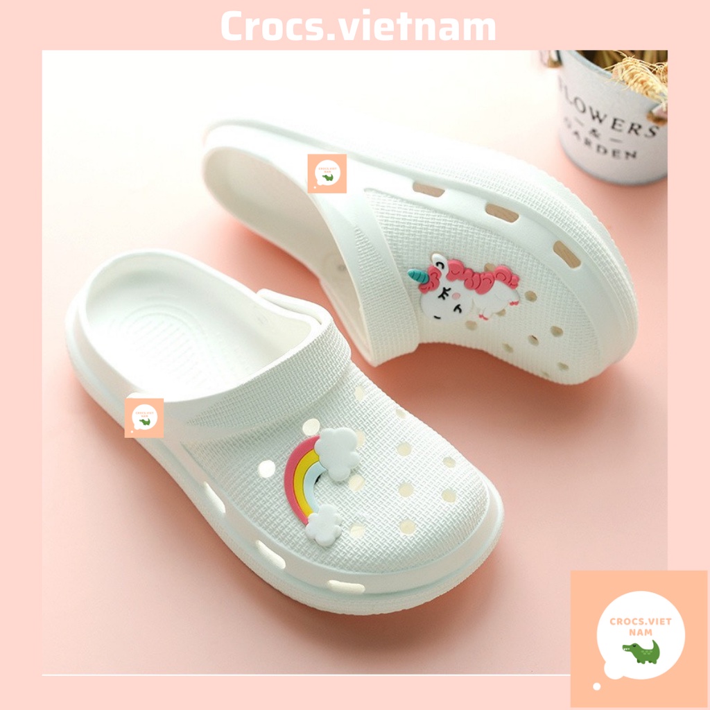 Dép Sục CÁ Nam Nữ Cá Sục SIÊU MỀM Tặng kèm 12 STICKER Siêu Rẻ Full Size