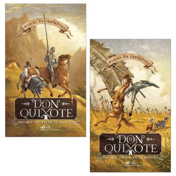 Sách - Combo Don Quixote - Nhà Quý Tộc Tài Ba Xứ Mancha - Tập 1 Và 2