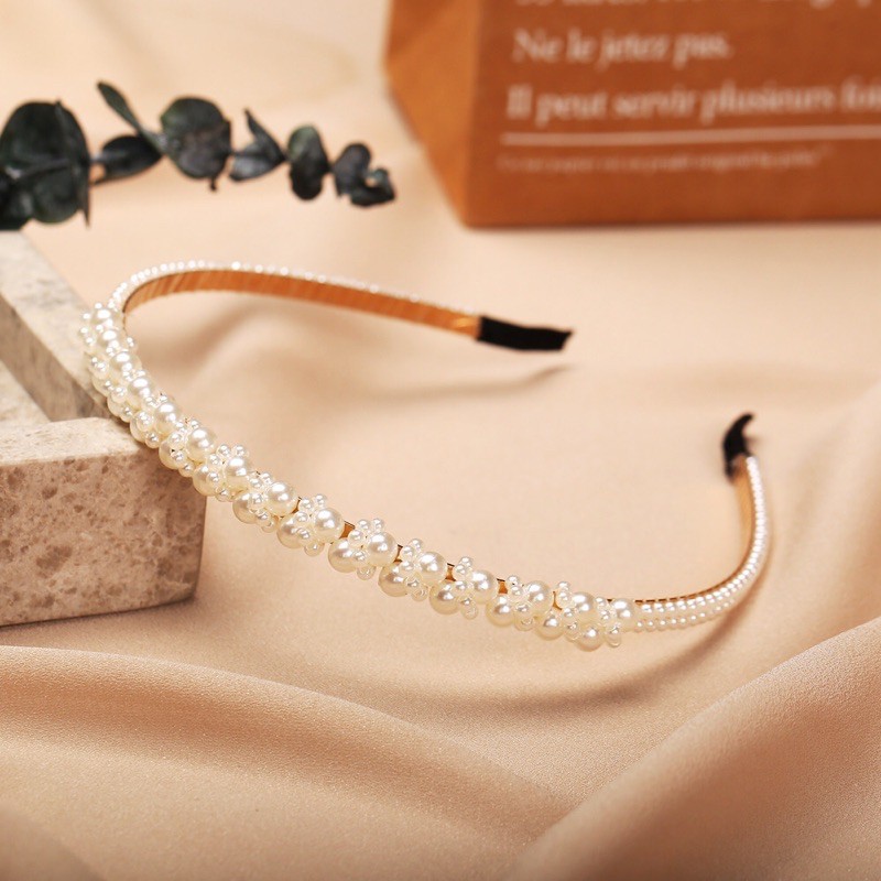 [SALE] Băng đô cài tóc đính ngọc xinh xắn❤️Freeship
