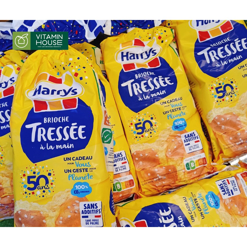 Bánh Mì Hoa Cúc Harrys Pháp Size Mini 210g [VITAMIN HOUSE]