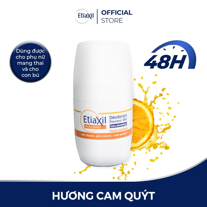 Lăn khử mùi hàng ngày Etiaxil 50ml