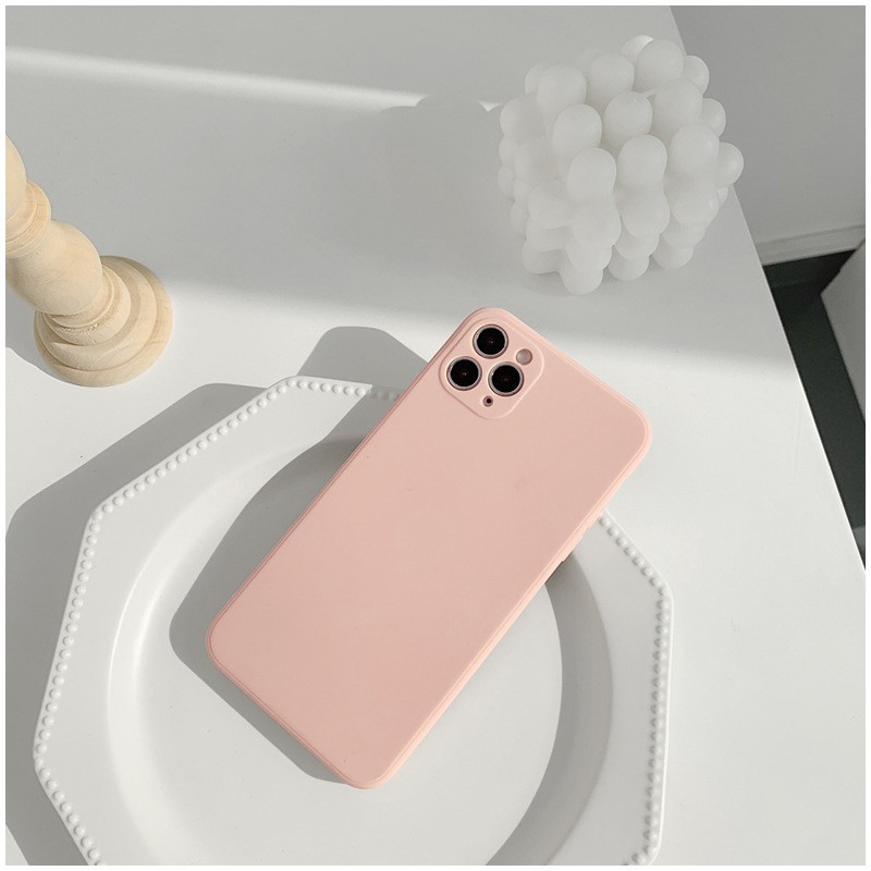 𝐂𝐨́ 𝐬𝐚̆̃𝐧 𝐜𝐡𝐨 𝐢𝐏𝐡𝐨𝐧𝐞 𝟏𝟑 Ốp chống bẩn full 4 cạnh vuông cho iphone 12 - Ốp dập logo, chống bẩn