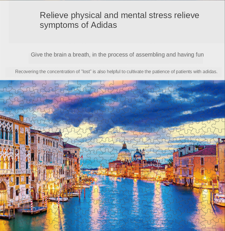 300 Miếng Giấy Xếp Hình Người Lớn Xếp Hình Phong Cảnh Ghép Hình Động Vật Xếp Hình Lạ Mắt Đồ Chơi Xếp Hình