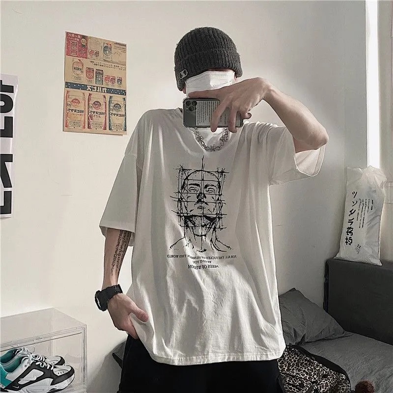 [Mã FAMARAL1 giảm 10K đơn 50K] Áo thun tay lỡ form rộng nam nữ vải mịn, Áo phông unisex Tiger.86 AFR427