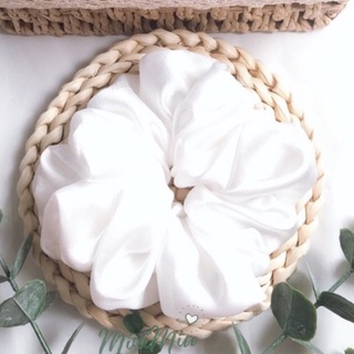 [Size To] Dây buộc tóc Scrunchies Handmade cột tóc vải lụa phong cách Hàn Quốc cho nữ Minimiu
