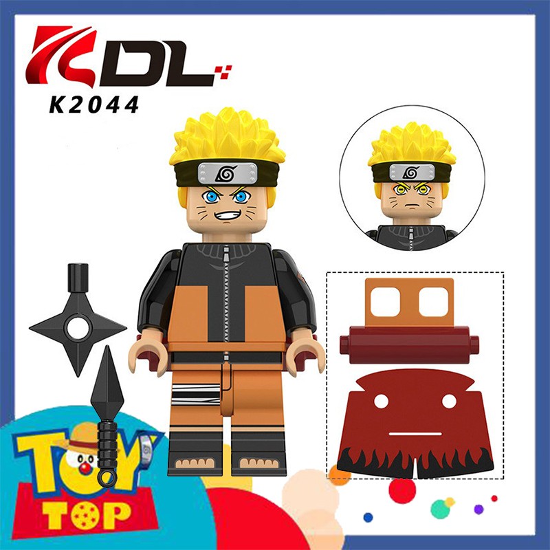 [Một con] Minifigures ghép Naruto Ninja - lắp ráp các mẫu trạng thái Naruto , Hashirama , Kisame siêu hot KDL 806