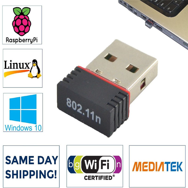 Usb Wifi Wlan Mediatek 150Mbps 802.11N / G / B | BigBuy360 - bigbuy360.vn
