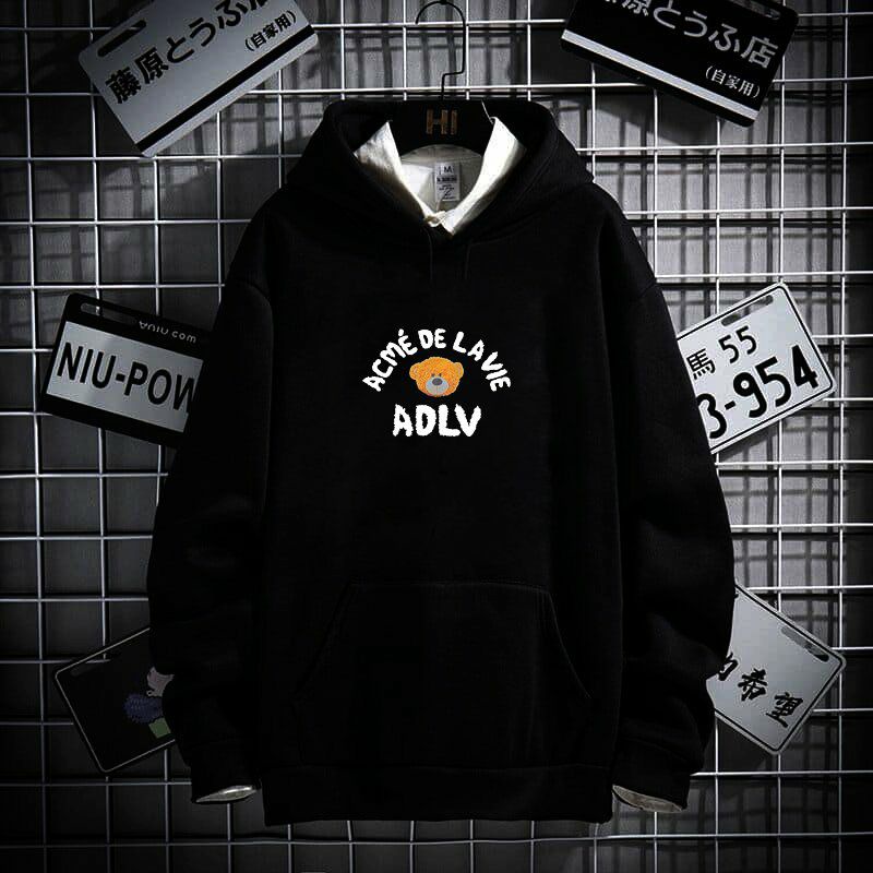 Áo hoodie thời trang nam nữ from unisex in hình "GẤU ADLV",áo nỉ cực hot | BigBuy360 - bigbuy360.vn