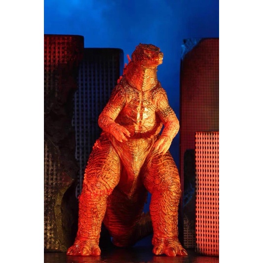 [GIÁ HỦY DIỆT]Mô hình Neca Godzilla Burning 2019 King of the Monsters 18cm - NECA (BL)