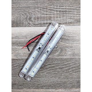 Sản phẩm gia đình làm: 1 cái Lét sườn loại 12 bóng chớp chạy 12V 24V màu trắng