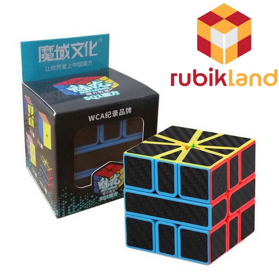 Rubik Carbon MoYu MeiLong 2x2 3x3 4x4 5x5 Pyraminx Megaminx Skewb Square-1 SQ1 Tam Giác 12 Mặt Rubic Đồ Chơi Trí Tuệ
