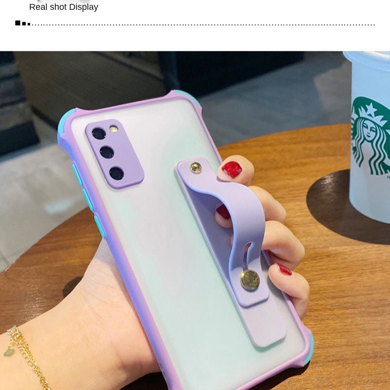 Ốp Lưng Chống Rơi Có Dây Đeo 10 Ống Kính Cho Samsung S21 20fe +