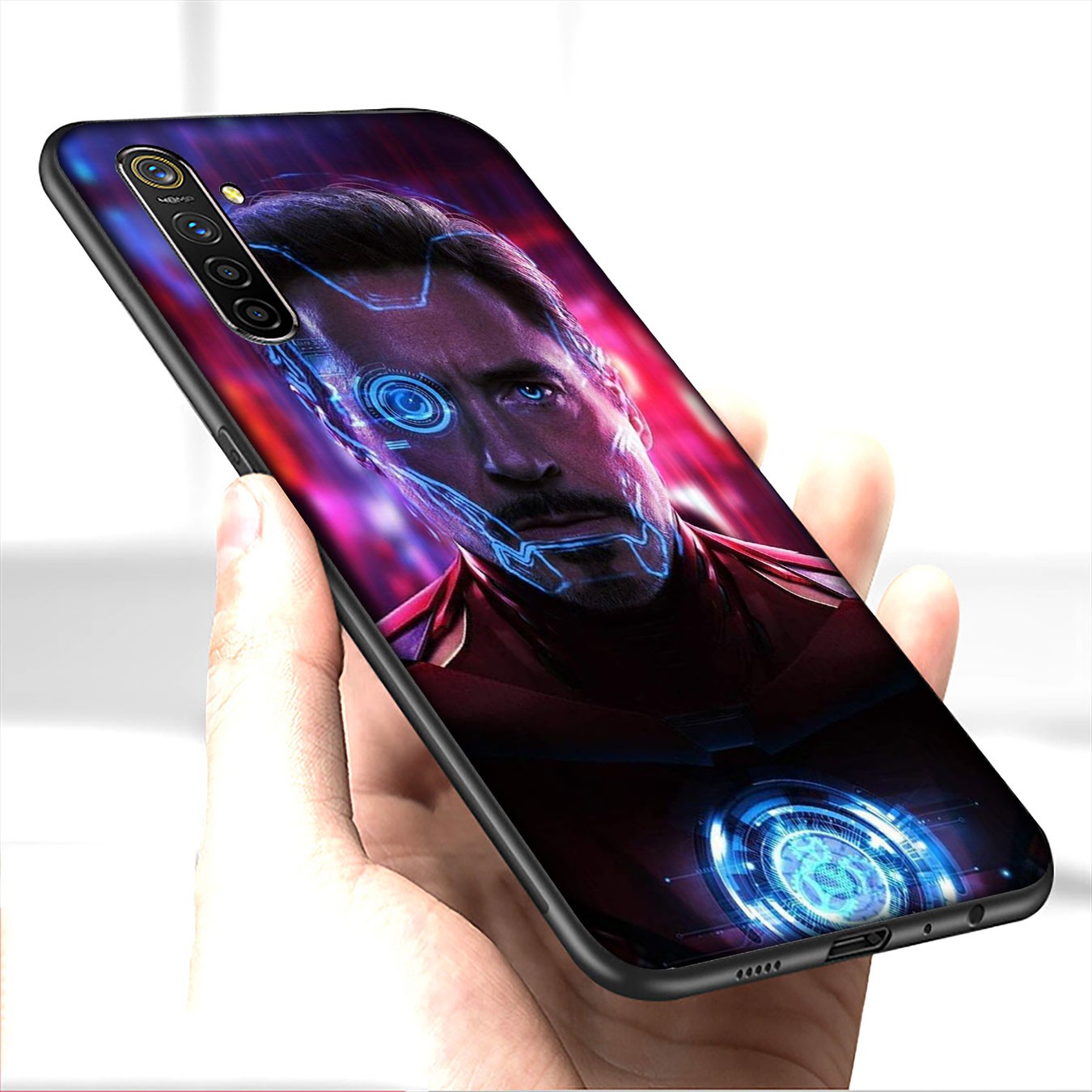 Ốp Lưng Silicone Mềm In Hình Iron Man Marvel Cho Xiaomi Redmi Note 5 Pro Plus 5a 4x S2 Mi Poco X3 Nfc M3 9t