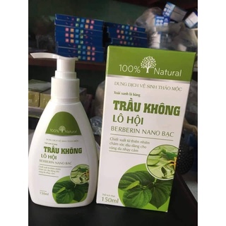 Dung Dịch Vệ Sinh Trầu Không Lô Hội Berberin Nano Bạc
