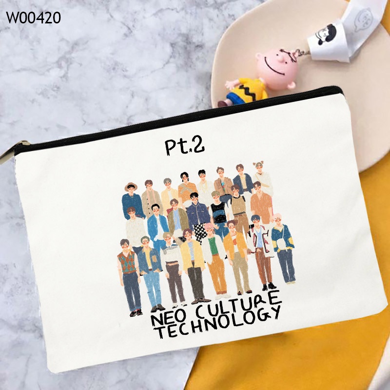 Nct Bóp Viết In Hình Dễ Thương Phong Cách Hàn Quốc 2020 pt.2 Ốp