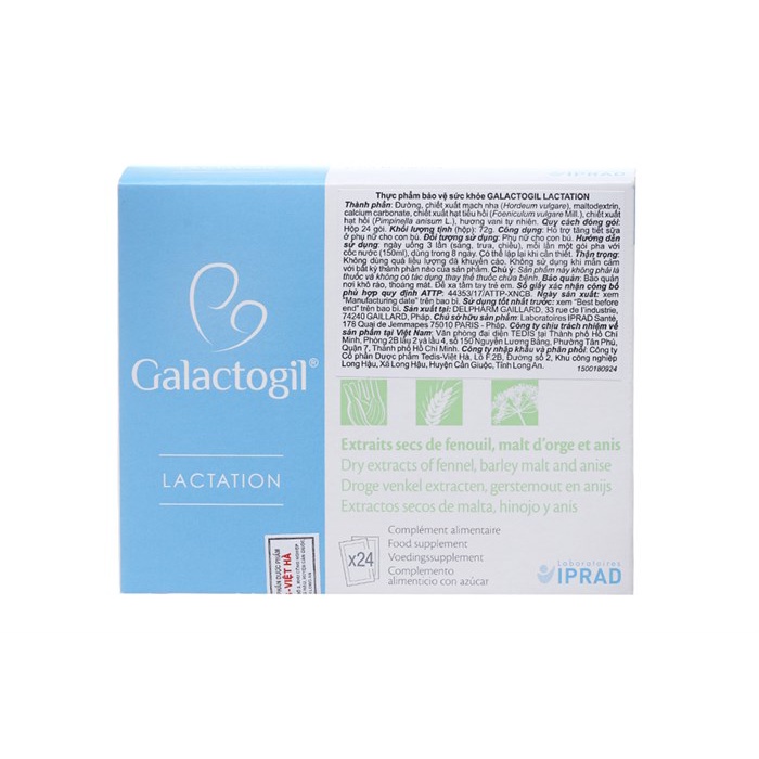 Cốm lợi sữa Galactogil Pháp