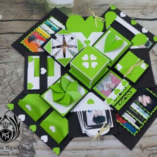 Hộp quà dán ảnh love box