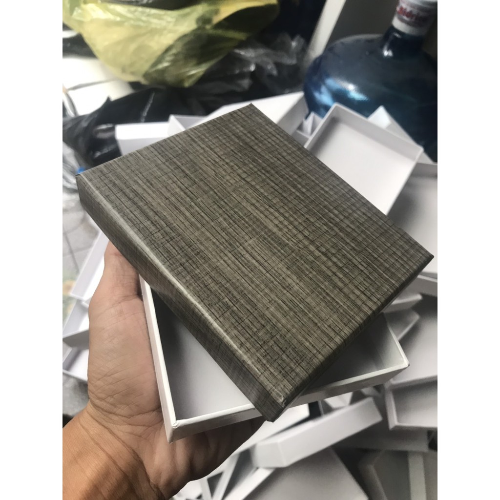 COMBO 5 Hộp đựng ví nam - Hộp đựng bóp nam- Màu ngẫu nhiên