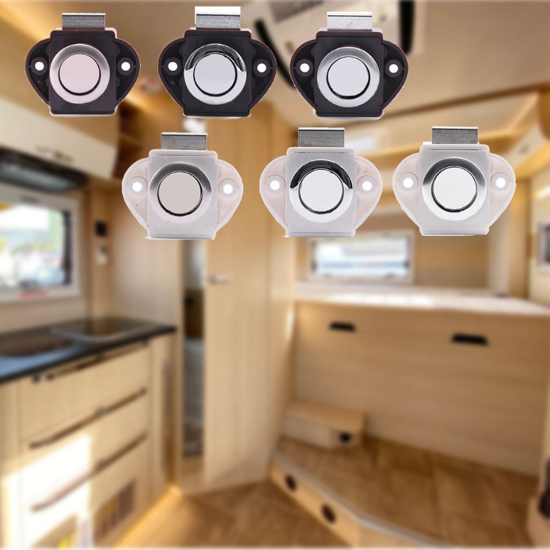 Nút Nhấn Bằng Kim Loại Thay Thế Chuyên Dụng Cho Khóa Cửa Tủ / Ngăn Kéo