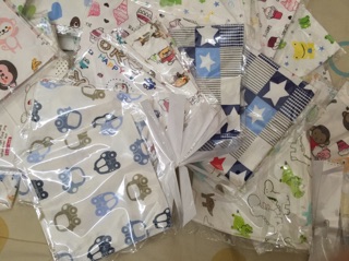 Set yếm  cotton cho bé  ( 10 chiếc ) 