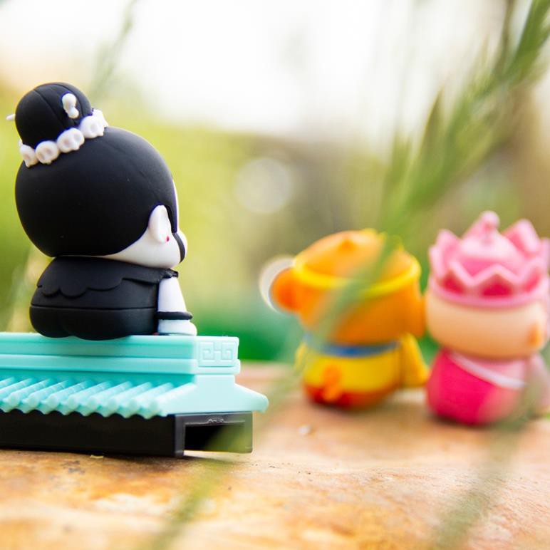 Mô hình 52toys Blind Box hổ mập, hoàng đế mèo full set 8 con