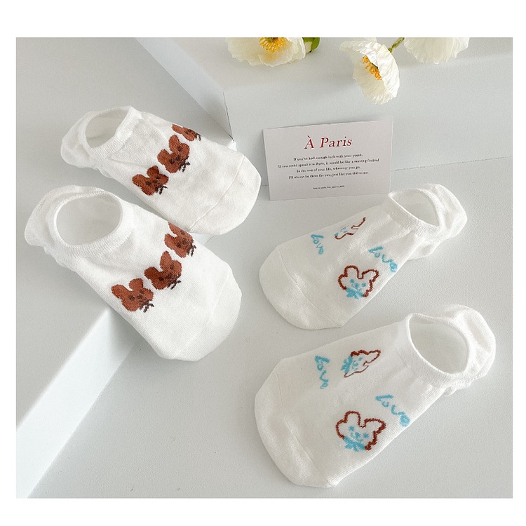 Tất hài nữ lolita cổ ngắn, vớ mang trong giày rất gọn hàn quốc