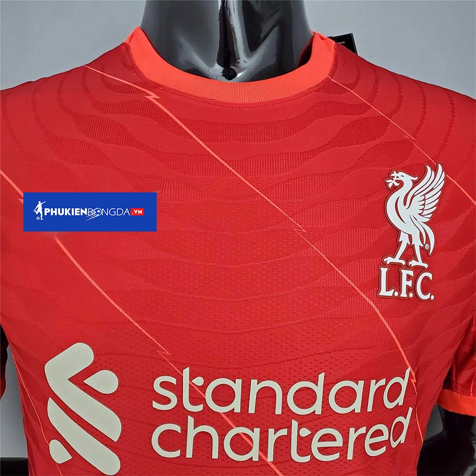 Áo Liverpool đỏ sân nhà 2021/2022, 2021/22 bản PLAYER Issue BODY fit cao cấp Thái Lan