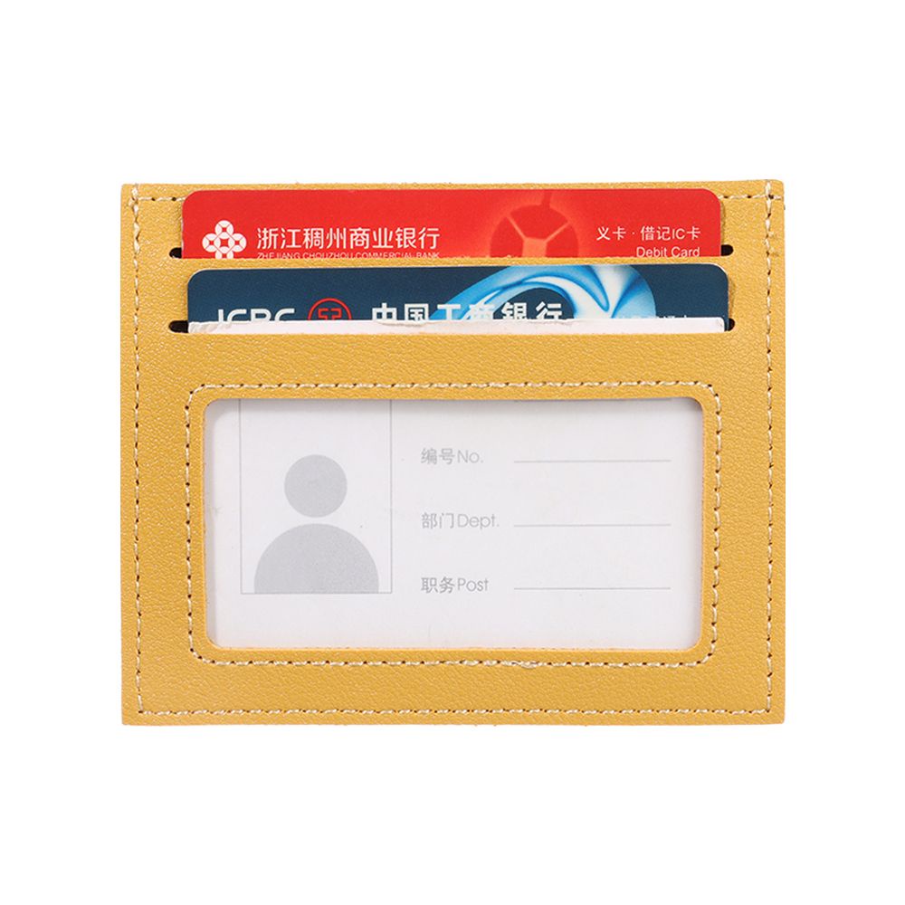 Ví da PU đựng thẻ ngân hàng/ tiền xu nhiều màu