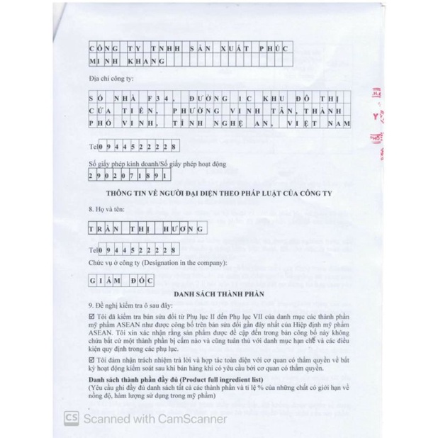 Tinh chất Mờ thâm Minh Khang tặng 1 vòng tỳ hưu mạ vàng