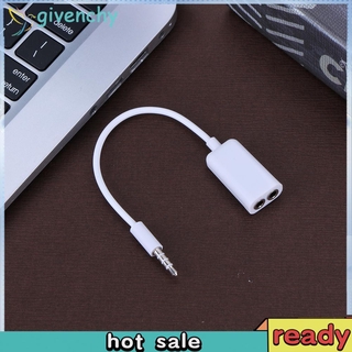 Bộ Chia Tai Nghe 3.5mm Đầu Đực Sang 2 Đầu Cái