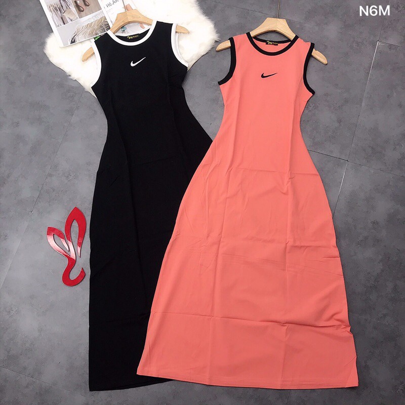 Đầm thun maxi dáng dài kèm hình thật trải sàn | BigBuy360 - bigbuy360.vn
