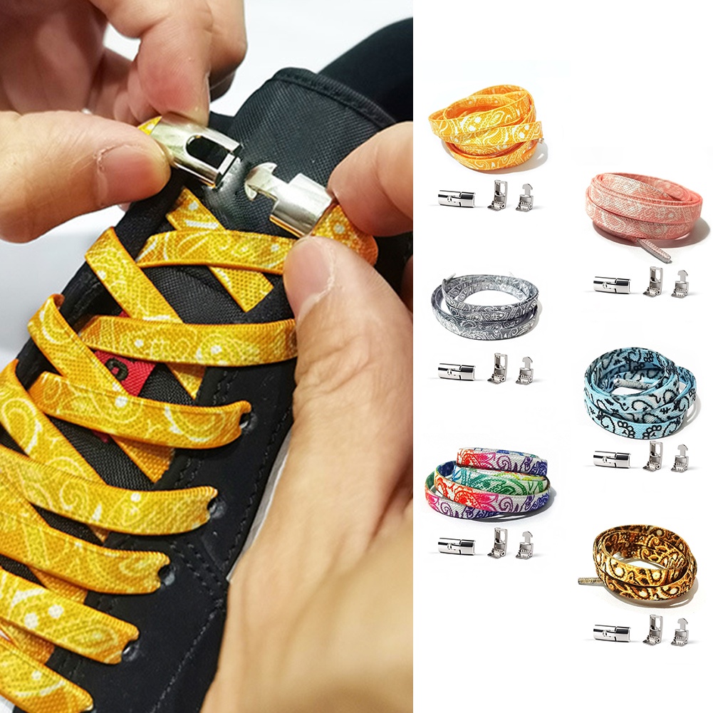 Khóa Dây Giày Co Giãn Không Cần Buộc Tiện Lợi