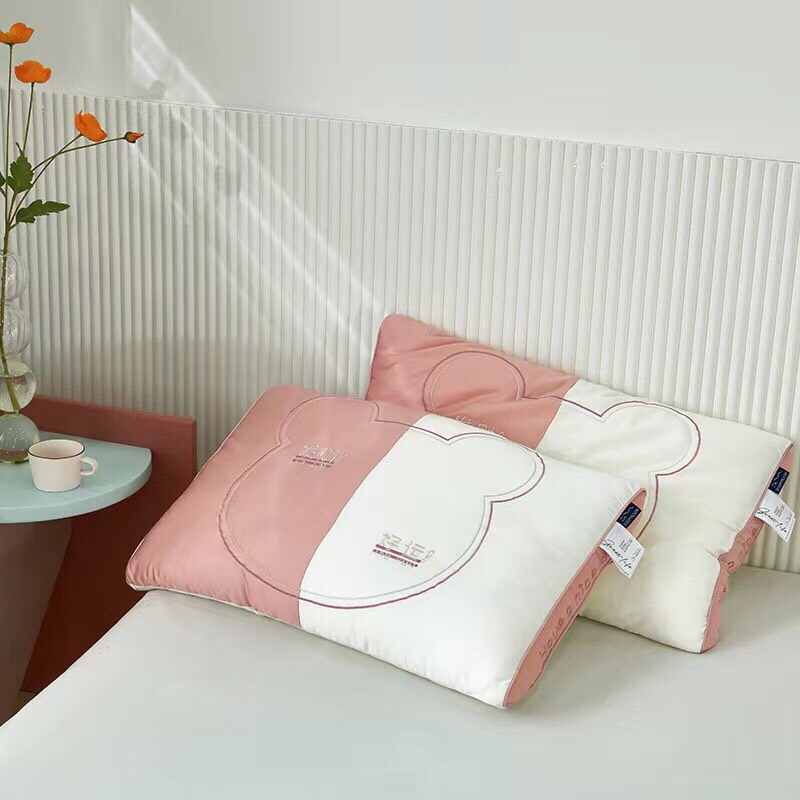 Gối đầu cao cấp chống mỏi vai gáy thoáng mát độ cao vừa phải dễ ngủ, thấm hút tốt bảo vệ sức khỏe