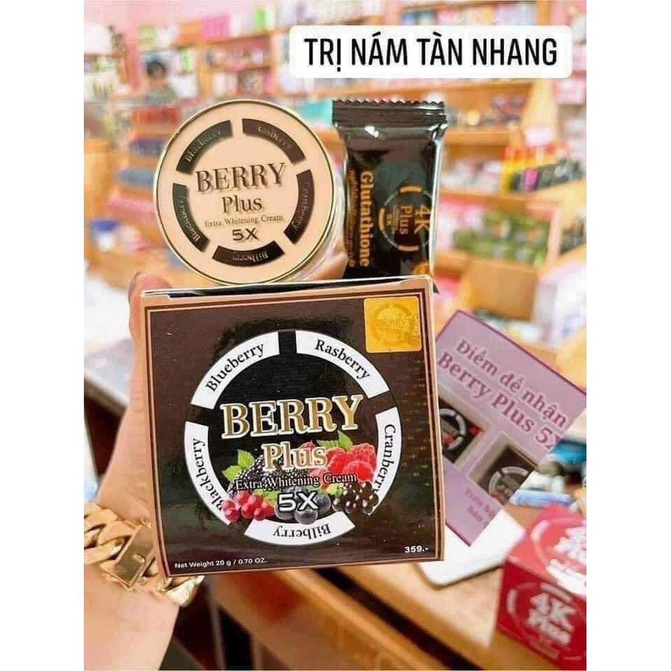 Kem bôi nám berry plus 5x thái lan