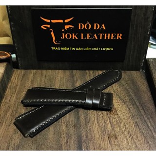 dây đồng hồ da bò casio 1200 màu nâu đất