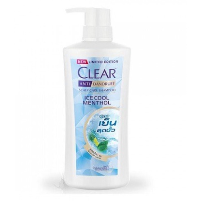 Dầu gội Thái Lan Clear bạc hà mát rượi 450ml