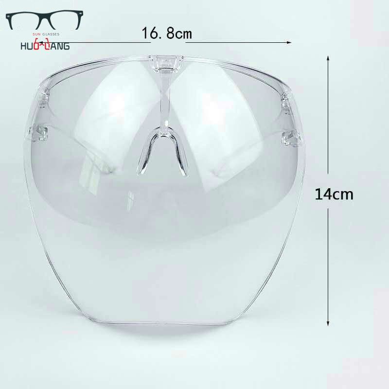 [Combo 2 Cái] Kính chống giọt bắn phòng dịch Face Shield cỡ người lớn (Trong suốt hoặc Nhám)