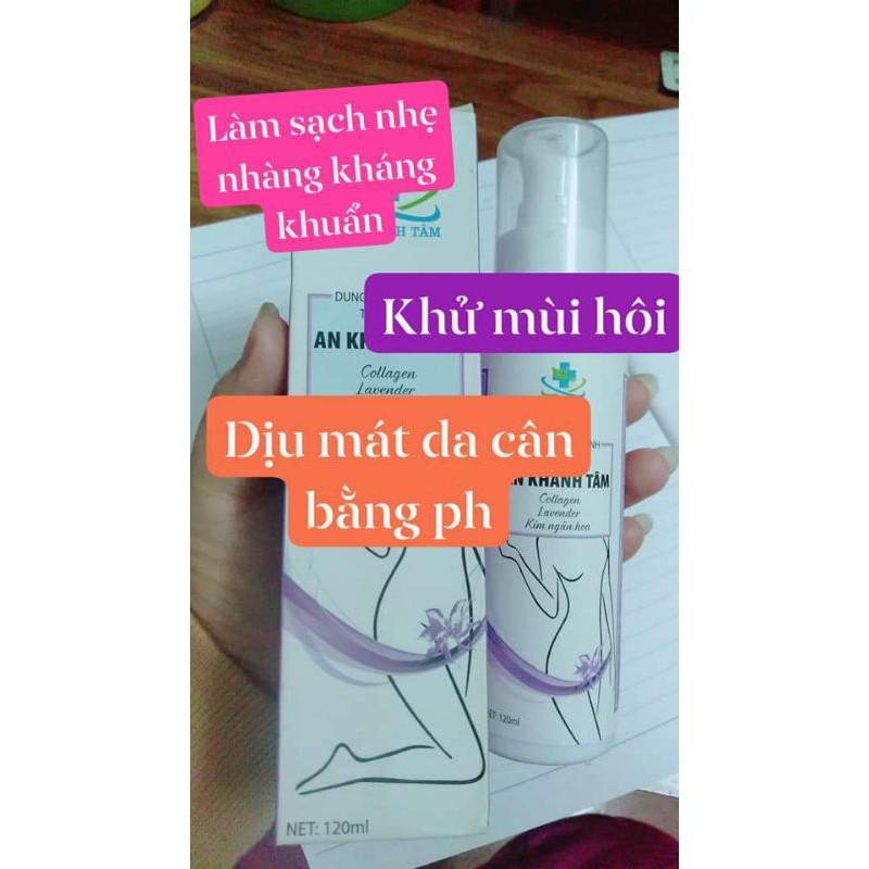 dung dịch vệ sinh phụ nữ An khánh tâm