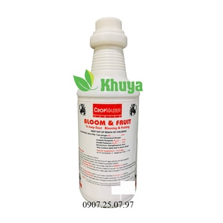 Phân bón lá Bloom & Fruit 6-19-0 chai 500ml Ra hoa và Đậu trái