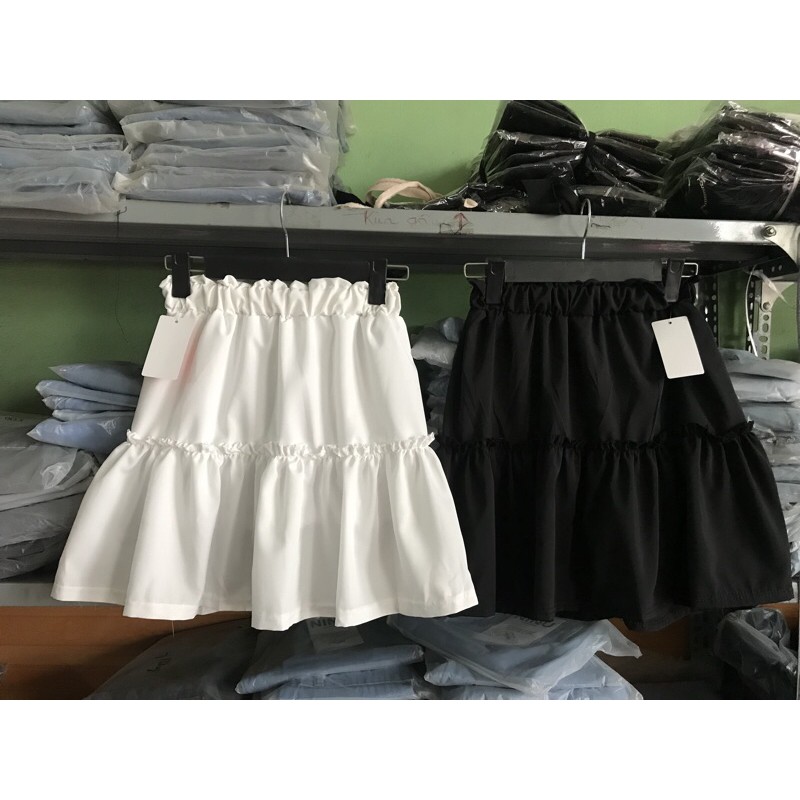 CHÂN VÁY NGẮN HAI TẦNG KÈM QUẦN ĐÙI | BigBuy360 - bigbuy360.vn