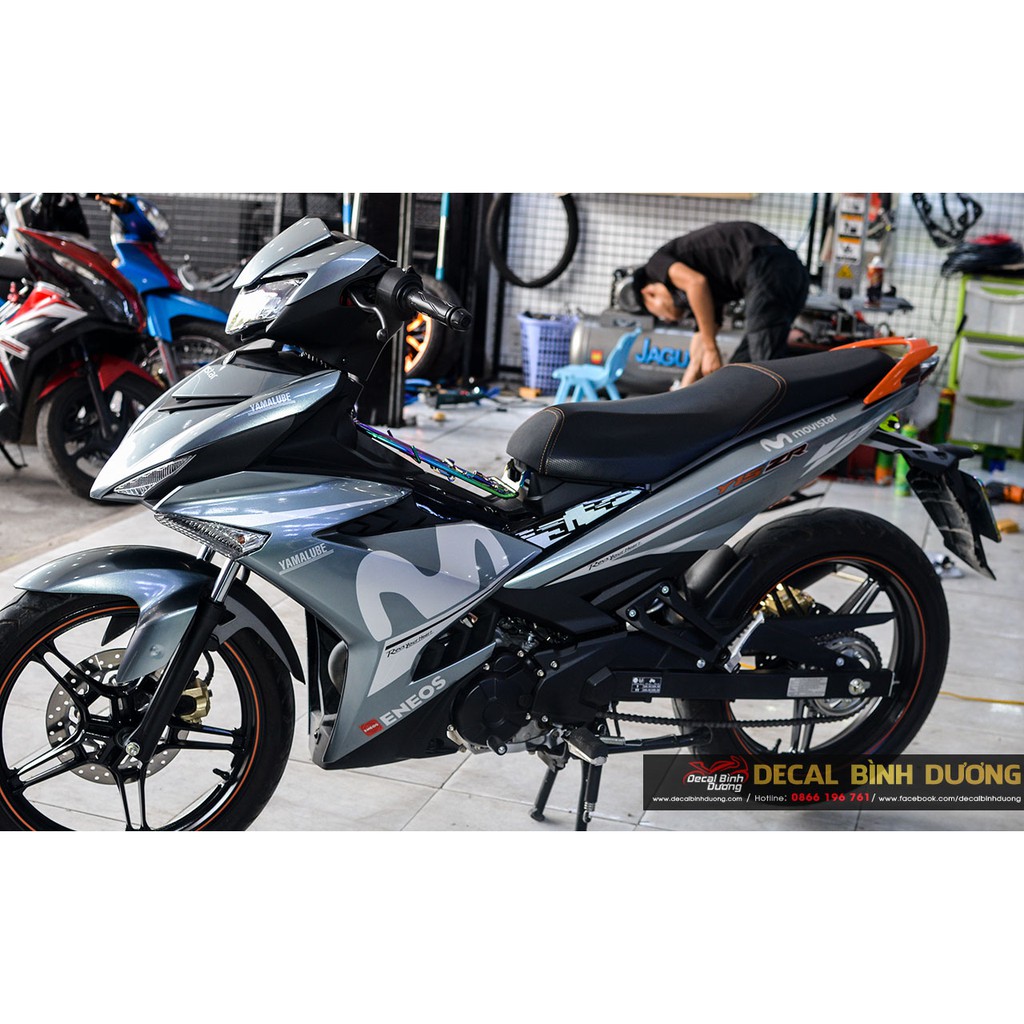 Tem Trùm Exciter 150 🍀 FREESHIP 🍀 Xanh Xi Măng Đẹp Nhất