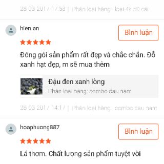 Đậu đen xanh lòng hữu cơ