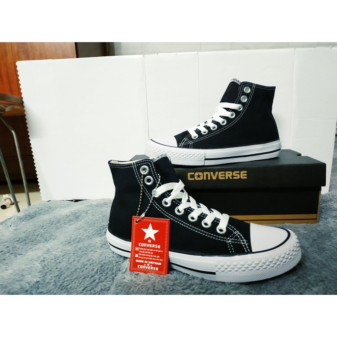 Giày thể thao classic all star đen cổ cao nam nữ, giày thể thao nam nữ đủ size 36-43 | BigBuy360 - bigbuy360.vn