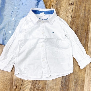 Áo sơ mi trắng H&M sz 4m-3y