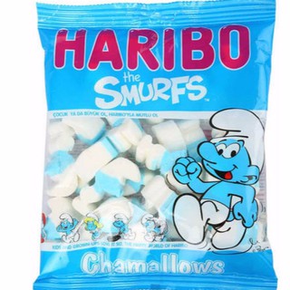 Kẹo dẻo Haribo Chamallows Xì-trum 150g