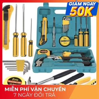 Bộ Dụng Cụ Sửa Chữa 16 Món, Dụng Cụ Sửa Chữa Gia Đình Đa Năng Bằng Théo Chắc Chắn Không Gỉ