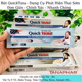 Bút thử thai QuickTana phát hiện thai sớm cho kết quả chính xác